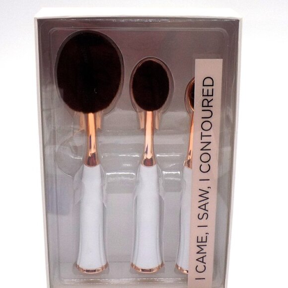Contouring Makeup Brush Set Created for Macy's 3-pc. Angled Handles - Picture 2 of 4